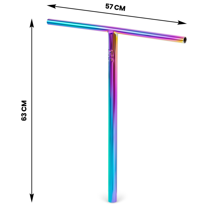 T-Bar Soke strypas neochrominiam 63 cm triukų paspirtukui