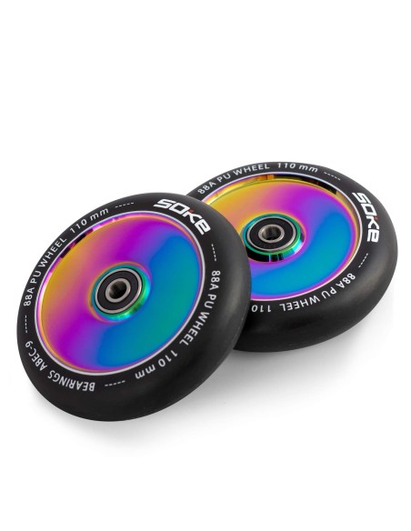Motorolerio ratai 110 mm pilna vaivorykštė 2 vnt. Motorolerio ratai 110 mm pilna vaivorykštė 2 vnt.