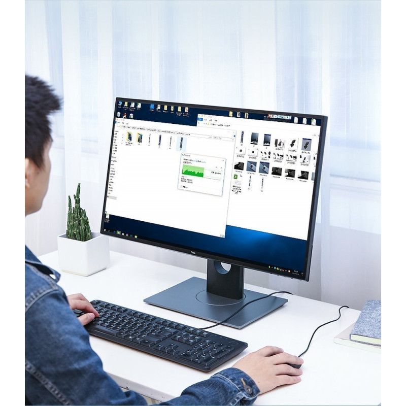 Patchcord kabelis Ethernet tinklo kabelis RJ45 Cat 8 T568B 2m