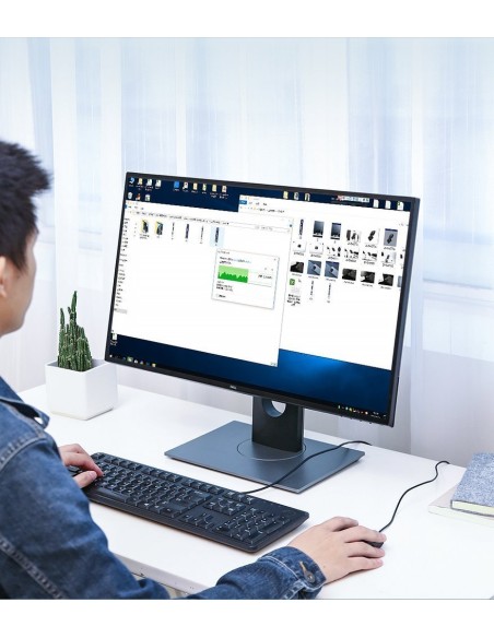 Patchcord kabelis Ethernet tinklo kabelis RJ45 Cat 8 T568B 2m Patchcord kabelis Ethernet tinklo kabelis RJ45 Cat 8 T568B 2m