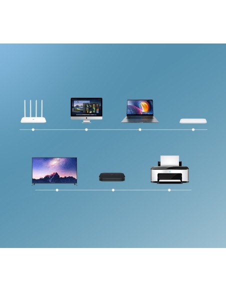 Patchcord kabelis Ethernet tinklo kabelis RJ45 Cat 8 T568B 2m Patchcord kabelis Ethernet tinklo kabelis RJ45 Cat 8 T568B 2m