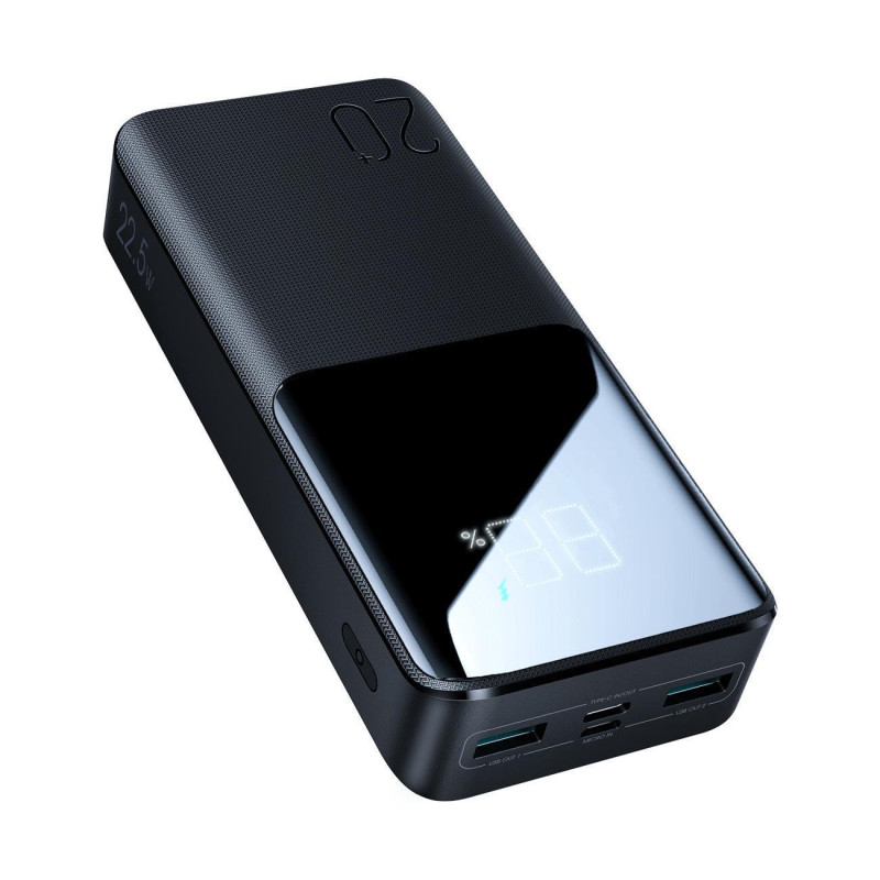 Powerbank 20000mAh 22,5W PD QC3.0 AFC juoda