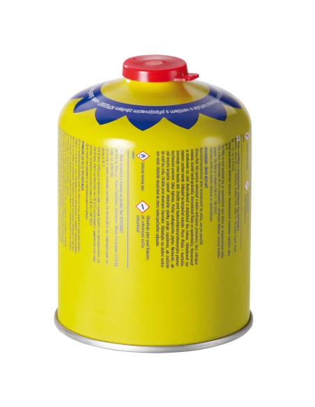 Kasetinė dujų kasetė dujinei viryklei - sriegis 7/16 450g Kasetinė dujų kasetė dujinei viryklei - sriegis 7/16 450g