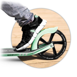 Soke City Green Scooter