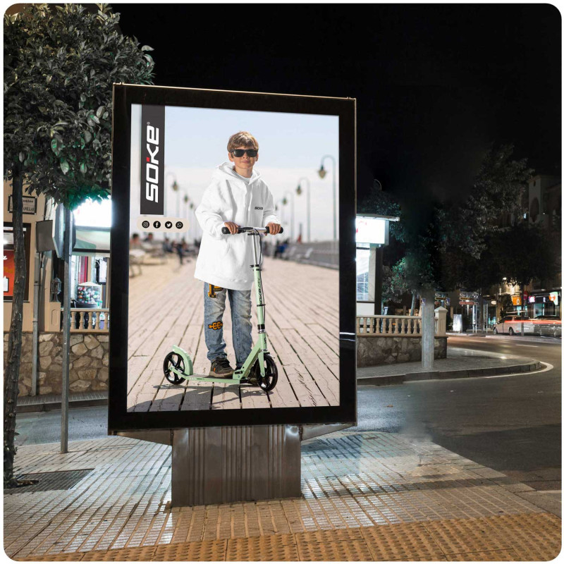 Soke City Green Scooter