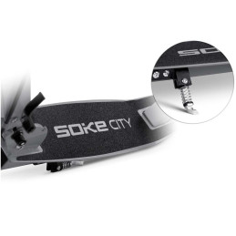 Soke City pilkas motoroleris