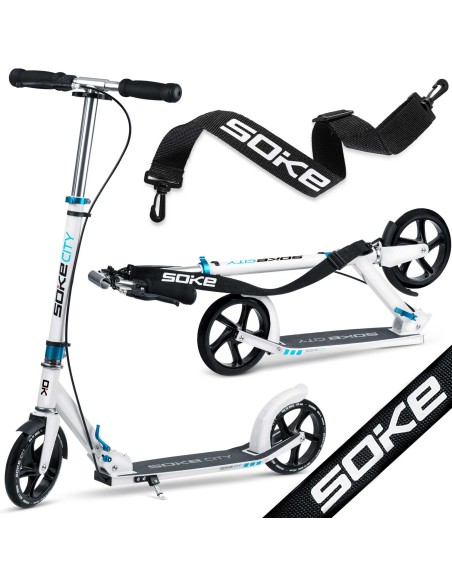 Motoroleris SOKE CITY baltas Motoroleris SOKE CITY baltas