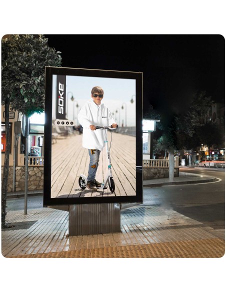 Motoroleris SOKE CITY baltas Motoroleris SOKE CITY baltas