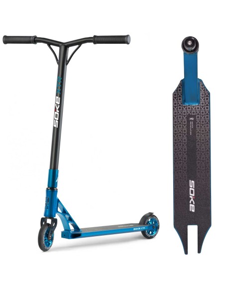 Motoroleris SOKE XTR mėlyna Raudona Motoroleris SOKE XTR mėlyna Raudona