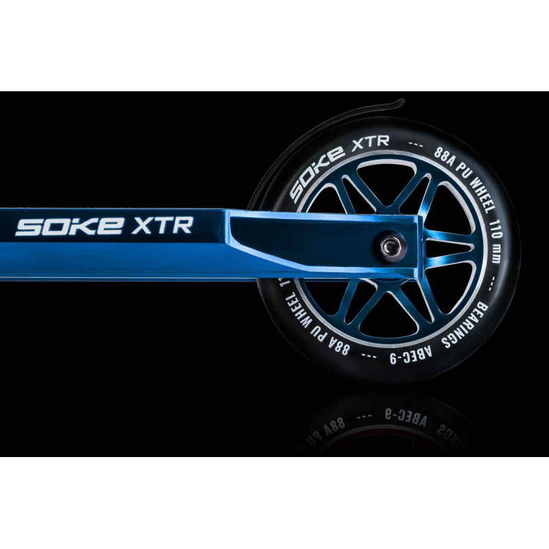 Motoroleris SOKE XTR mėlyna Raudona