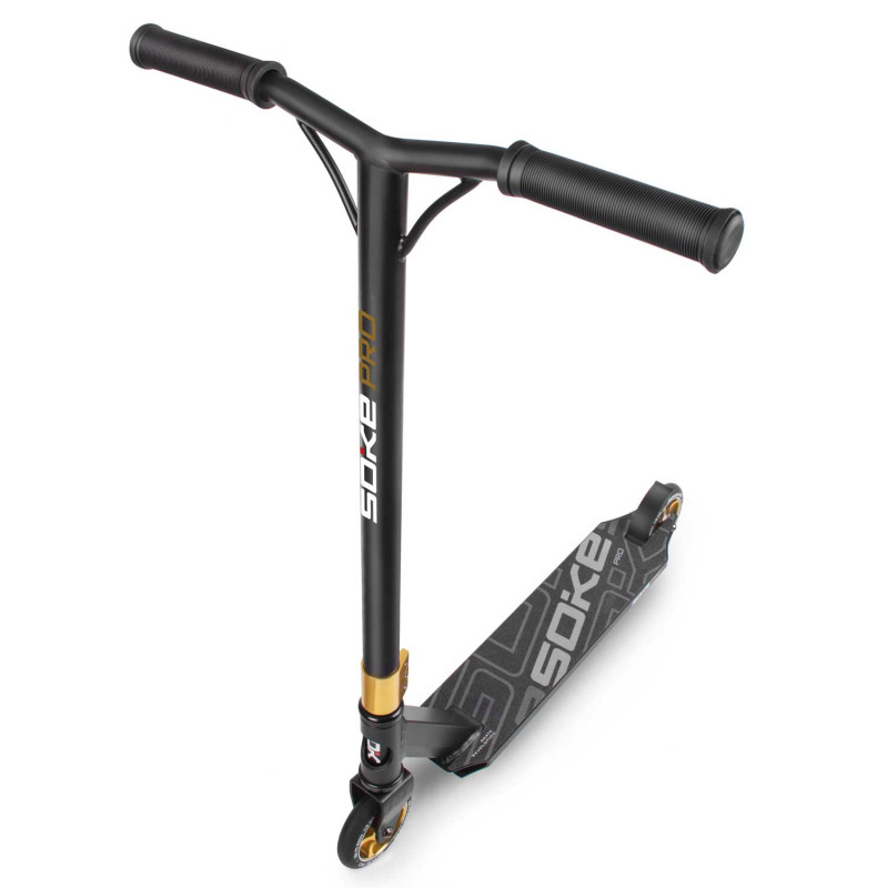 Motoroleris SOKE PRO auksinis Raudonas
