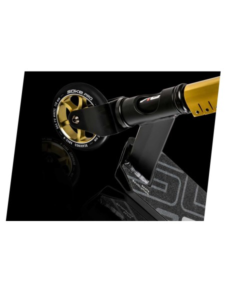 Motoroleris SOKE PRO auksinis Raudonas Motoroleris SOKE PRO auksinis Raudonas