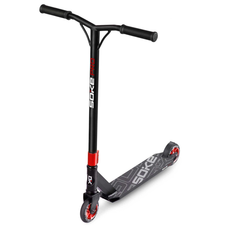 Motoroleris SOKE PRO raudonas Raudonas