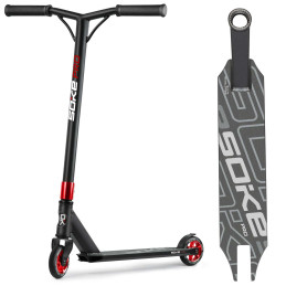 Motoroleris SOKE PRO raudonas Raudonas