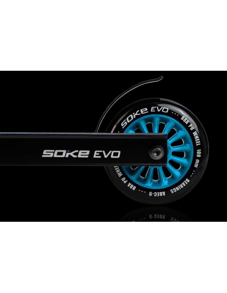 Motoroleris SOKE EVO mėlyna Raudona Motoroleris SOKE EVO mėlyna Raudona
