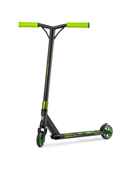 Kaskadininkų paspirtukas SOKE PRO geltonai žalias