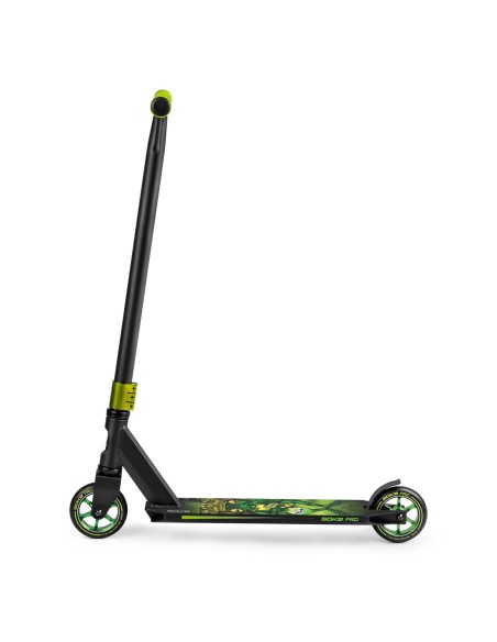 Kaskadininkų paspirtukas SOKE PRO geltonai žalias