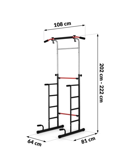 Laisvai stovinti prisitraukimo juosta NS-301 Laisvai stovinti prisitraukimo juosta NS-301