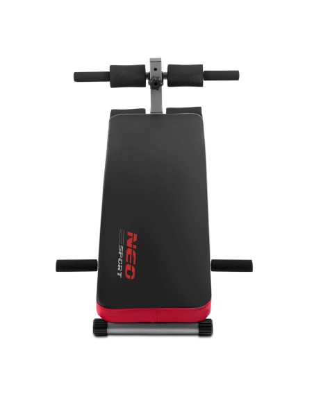 Nuožulnus mankštos suoliukas su plėtikliais ir hanteliais Neo-Sport NS-211 Nuožulnus mankštos suoliukas su plėtikliais ir hanteliais Neo-Sport NS-211