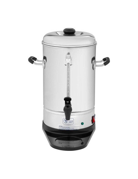 Nerūdijančio plieno perkoliatorius kavos arbatos virimo aparatas 1150W 6L
 
Nerūdijančio plieno perkoliatorius kavos arbatos virimo aparatas 1150W 6L