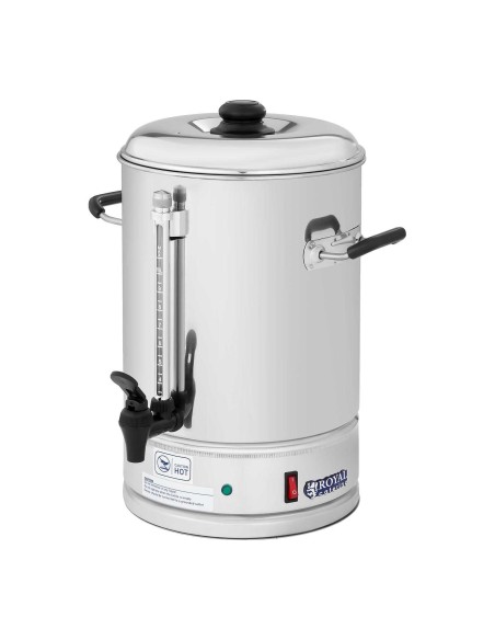 Nerūdijančio plieno perkoliatorius kavos arbatos virimo aparatas 1500W 10L
 
Nerūdijančio plieno perkoliatorius kavos arbatos virimo aparatas 1500W 10L
