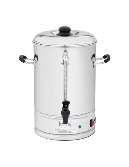 Nerūdijančio plieno perkoliatorius kavos arbatos virimo aparatas 1500W 10L
 
Nerūdijančio plieno perkoliatorius kavos arbatos virimo aparatas 1500W 10L