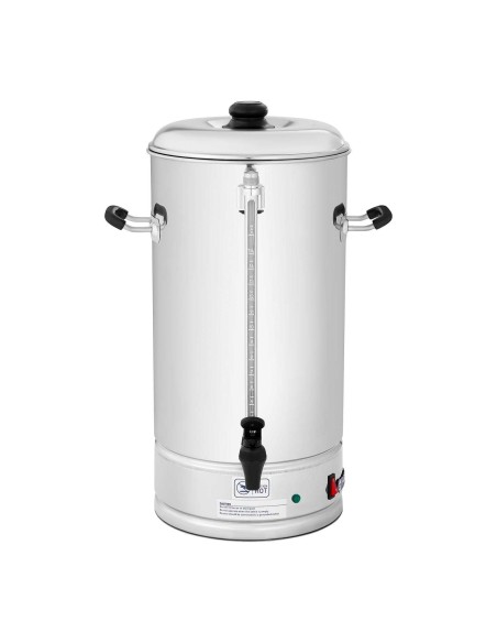 Nerūdijančio plieno perkoliatorius kavos arbatos virimo aparatas 1500W 15L
 
Nerūdijančio plieno perkoliatorius kavos arbatos virimo aparatas 1500W 15L