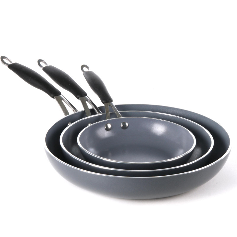 Aliumininė keptuvė su Teflon Platinum Professional nepridegančia danga sk. 24 cm - Hendi 621110