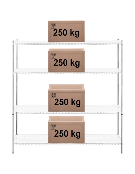 Ažūrinis sandėlio stelažas 4 lentynos + 4 kilimėliai iki 1 t 1000 kg 180x60x180 cm
 
Ažūrinis sandėlio stelažas 4 lentynos + 4 kilimėliai iki 1 t 1000 kg 180x60x180 cm