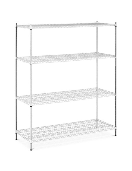 Metalinis sandėlio stelažas 4 vielinės lentynos iki 1 t 1000 kg 149x59x180 cm
 
Metalinis sandėlio stelažas 4 vielinės lentynos iki 1 t 1000 kg 149x59x180 cm