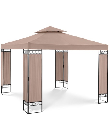 Sodo paviljono pavėsinė palapinė sulankstomas stogas 3 x 3 x 2,6 m smėlio spalvos
 
Sodo paviljono pavėsinė palapinė sulankstomas stogas 3 x 3 x 2,6 m smėlio spalvos