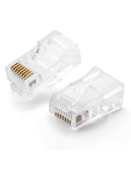 RJ45 8P8C UTP kat. vytos poros kištukas. 5 5e skaidrus 100 vnt.
 
RJ45 8P8C UTP kat. vytos poros kištukas. 5 5e skaidrus 100 vnt.