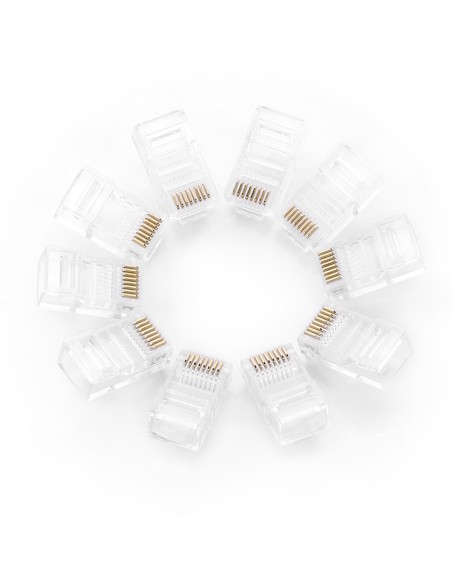 RJ45 8P8C UTP kat. vytos poros kištukas. 5 5e skaidrus 100 vnt.
 
RJ45 8P8C UTP kat. vytos poros kištukas. 5 5e skaidrus 100 vnt.