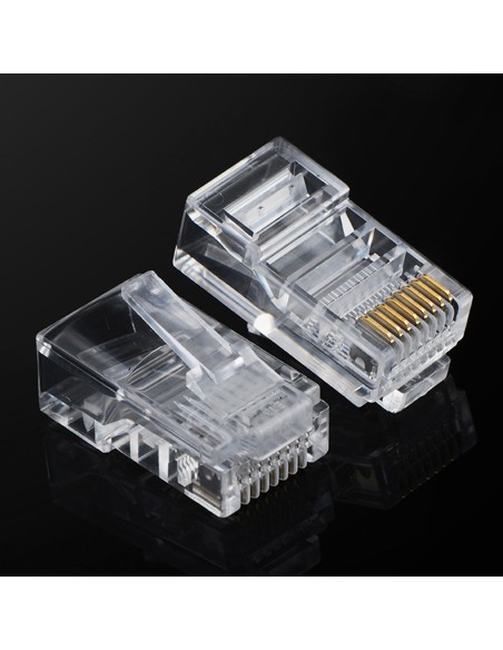 RJ45 8P8C UTP kat. vytos poros kištukas. 5 5e skaidrus 100 vnt.
 
RJ45 8P8C UTP kat. vytos poros kištukas. 5 5e skaidrus 100 vnt.