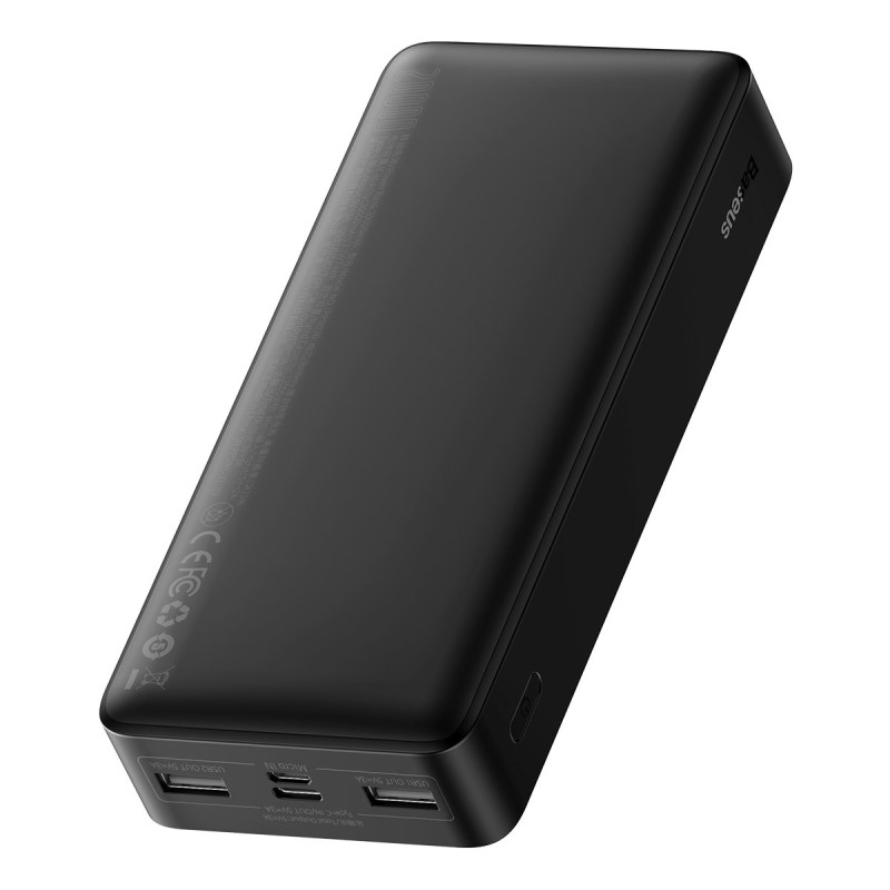 
Bipow maitinimo blokas su greitu įkrovimu 20000mAh 15W USB microUSB 25cm juodas
