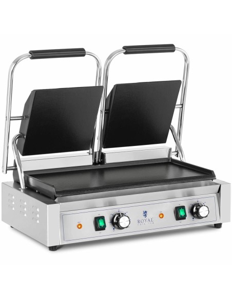Lygios dvigubos elektrinės kontaktinės grotelės 48 x 23 cm 3600 W
 
Lygios dvigubos elektrinės kontaktinės grotelės 48 x 23 cm 3600 W