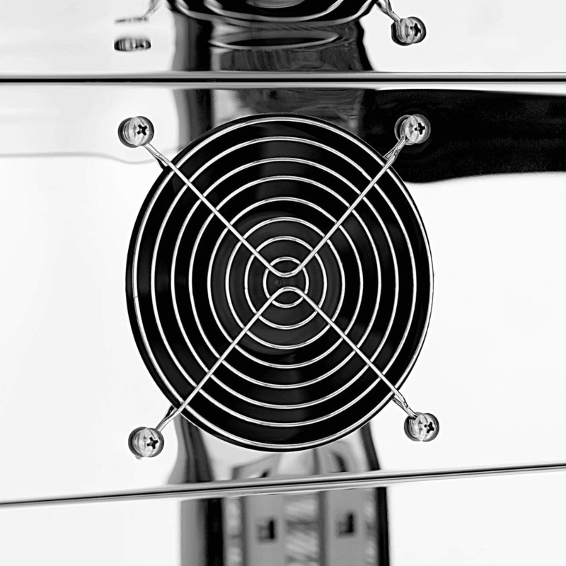 
Baro šaldytuvas gėrimams, 2 durų, stiklinis, 458 l, 295 W - sidabrinis
