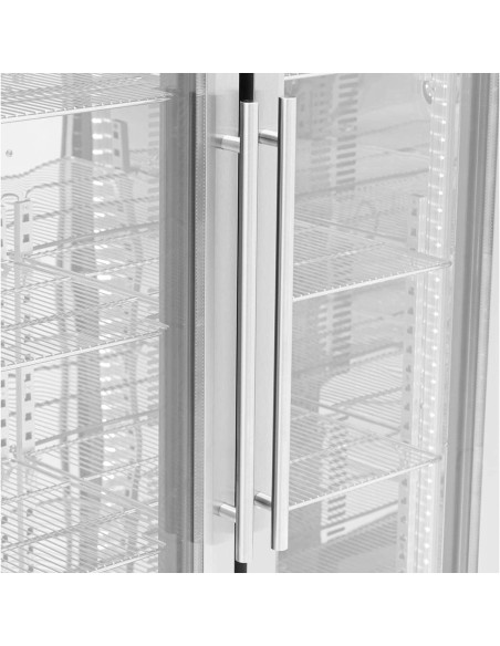 
Baro šaldytuvas gėrimams, 2 durų, stiklinis, 458 l, 295 W - sidabrinis
