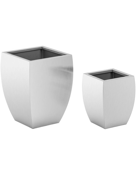 2 apvalių gėlių vazonų rinkinys 27x27 cm 31x31 cm - nerūdijantis plienas
 
2 apvalių gėlių vazonų rinkinys 27x27 cm 31x31 cm - nerūdijantis plienas