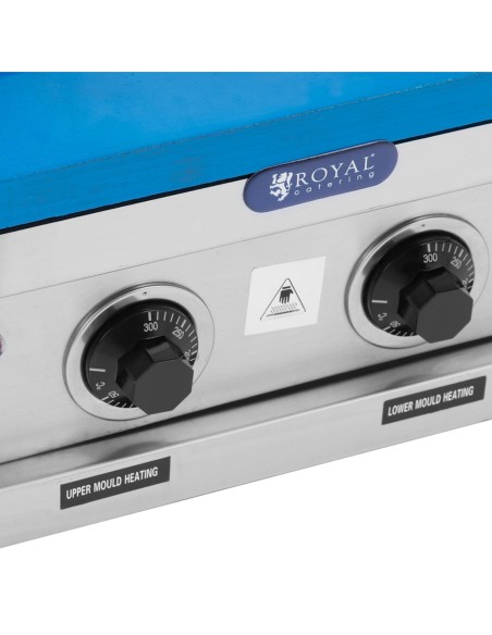 Vaflių kepimo aparatas vafliams ir ledų kūgiams kepti 4200 W 100-120 vnt/ val.
 
Vaflių kepimo aparatas vafliams ir ledų kūgiams kepti 4200 W 100-120 vnt/ val.