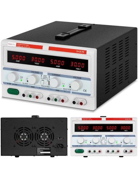 Laboratorinio aptarnavimo maitinimas 3 kanalų 0-30 V 0-5 A DC
 
Laboratorinio aptarnavimo maitinimas 3 kanalų 0-30 V 0-5 A DC