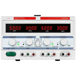 
Laboratorinio aptarnavimo maitinimas 3 kanalų 0-30 V 0-5 A DC
