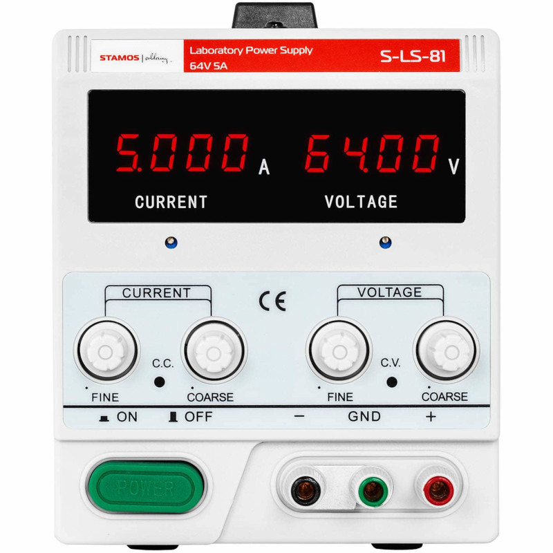 Laboratorinio aptarnavimo maitinimas 0-64 V 0-5 A 320 W
