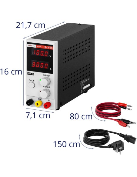 Laboratorinio aptarnavimo maitinimas reguliuojamas 0-100 V 0-3 A 300 W
 
Laboratorinio aptarnavimo maitinimas reguliuojamas 0-100 V 0-3 A 300 W