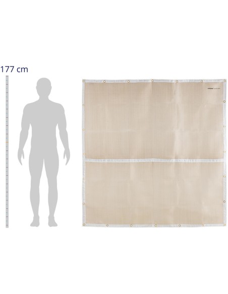 Suvirinimo antklodė stiklo pluošto apsauginė plėvelė 177 x 176 cm iki 500 C
 
Suvirinimo antklodė stiklo pluošto apsauginė plėvelė 177 x 176 cm iki 500 C