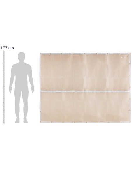 Suvirinimo antklodė stiklo pluošto apsauginė plėvelė 235 x 165 cm iki 500 C
 
Suvirinimo antklodė stiklo pluošto apsauginė plėvelė 235 x 165 cm iki 500 C