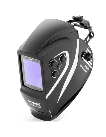 
Automatinė suvirinimo šalmo kaukė su spalvotu lauku COLOR GLASS X-100
