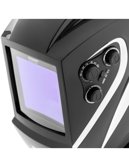 
Automatinė suvirinimo šalmo kaukė su spalvotu lauku COLOR GLASS X-100
