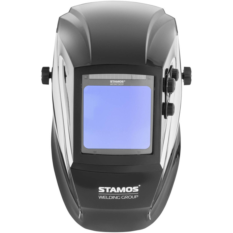 Automatinė suvirinimo šalmo kaukė su spalvotu lauku COLOR GLASS X-100