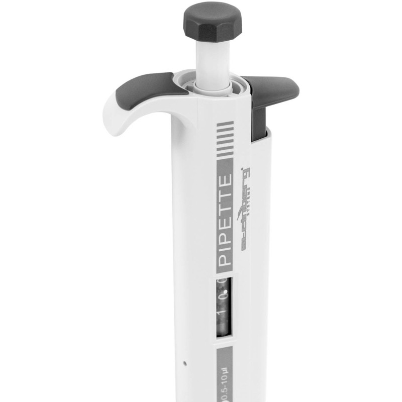 Laboratorinė pipetė, 12 kanalų, rankinė, 0,005-0,01 ml